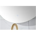 thumbnail image 3 of Avanity LUANA-M30 Luana 30" Diameter Modern Circular Frameless Bathroom Wall Mirror, 3 of 6
