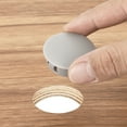 thumbnail image 6 of Uxcell 64PCS 15mm Light Gray Plastic Hole Plugs, Flush Type Panel Hole Caps, 6 of 6