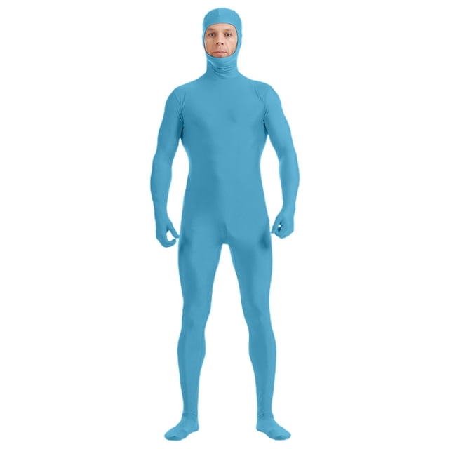 PMUYBHF Unisex Full Body Open Face Bodysuit Stretch Dance for Performance and Adult Size 12100 Xl