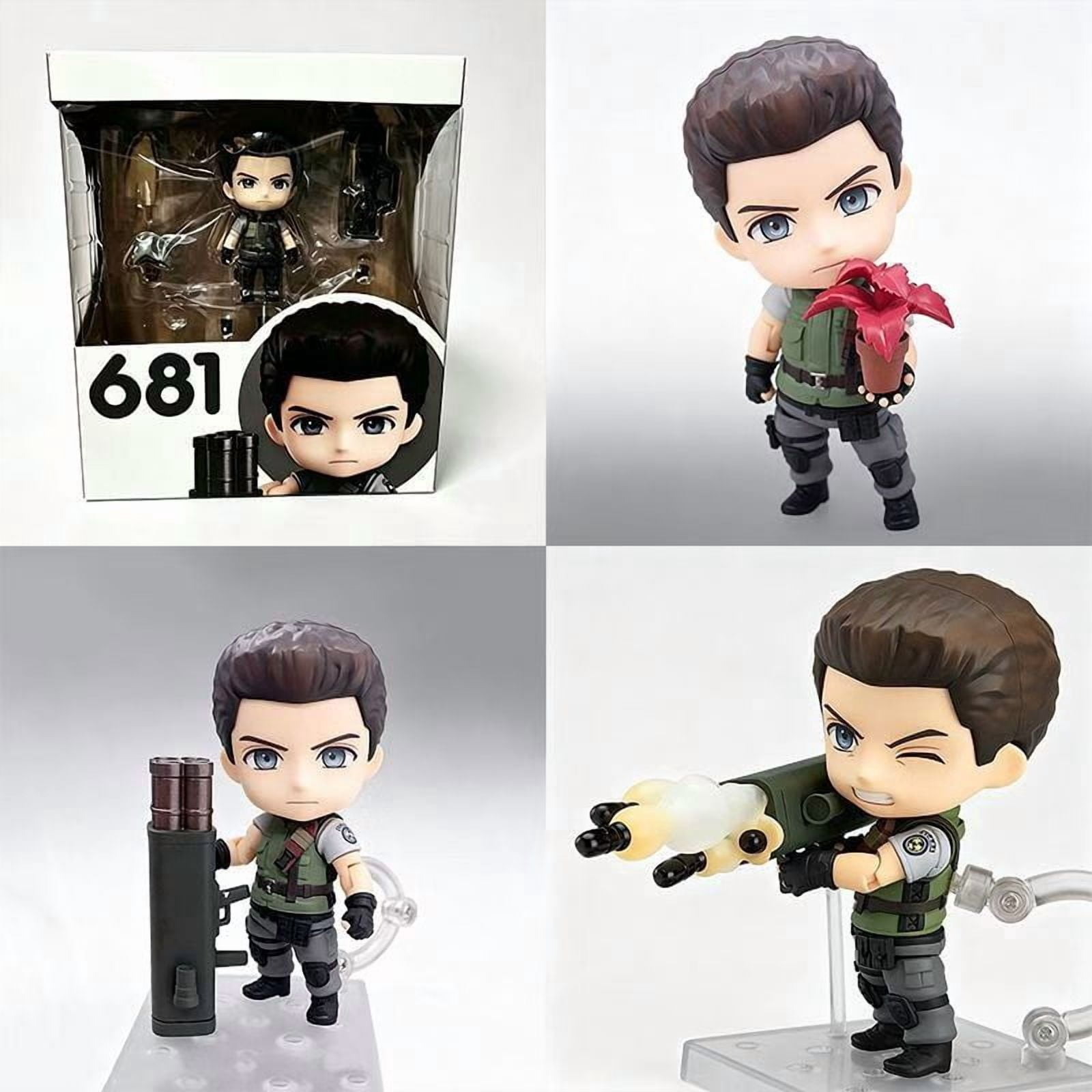 REChris#681 Action Figure Model Movable with Accessories Box Set