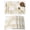 Beige, variant on Black Palm Leaves Coastal Placemats Set of 8 Summer Tropical Botanical Boho Place Mats Indoor Wipeable Table Mats Washable Cloth Dining Table Placemats for Kitchen Holiday Party Home Decor 13x19 Inch