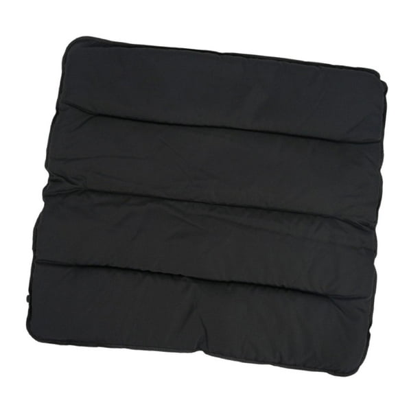 Cojín para silla de playa, cojín para patio, cojín ligero para respaldo de asiento para adultos Negro 103cmx91cm Cola Cojín de asiento de playa