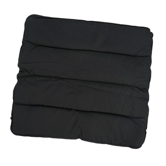 Cojín para silla de playa para adultos, para muebles de exterior, sillas, cojín de soporte para la espalda Negro 103cmx91cm