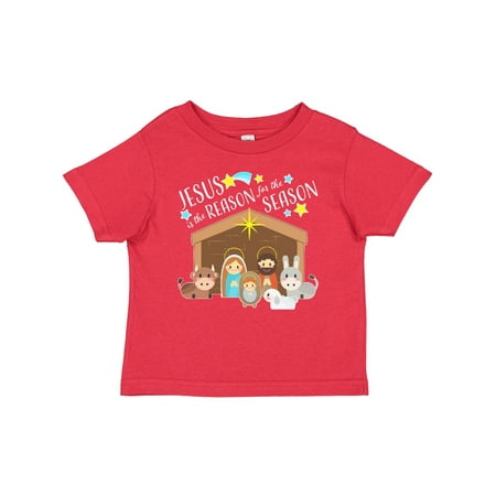 

Inktastic Jesus is the Reason for the Season Christmas Nativity Gift Baby Boy or Baby Girl T-Shirt