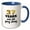 Blue/White, variant on 3drose, 37 Year Anniversary Still Going Strong Gift for 37th Wedding Anniversary, 11oz Two-tone Yellow Mug