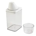 thumbnail image 3 of Plastic Laundry Washing Up Powder Container Soap Detergents Storage Box With Lid Laundry Powder Detergent Dispenser Container 1100ml, 3 of 6