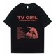thumbnail image 1 of Camiseta De Algodón De Manga Corta Con Estampado Tv Girl, 1 of 5