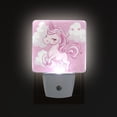 thumbnail image 3 of Pinkish Unicorns Clouds with Hearts LED Night Light with Smart Sensor Plug Into Wall Dusk to Dawn 2 packs, 3 of 7