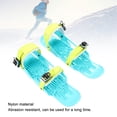 thumbnail image 3 of Mini Short Ski Skates,Adjustable Short Snowskates Snowblades Skiboard Skis for Winter Shoes, 3 of 7