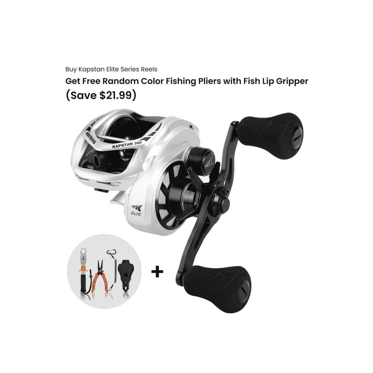 Kast King Kapstan Elite Size 300 Double Handle Baitcasting Reel