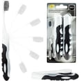 thumbnail image 1 of Travel Charcoal Toothbrush, On The Go Folding Feature, Soft bristle brushes (2 pack), 1 of 7
