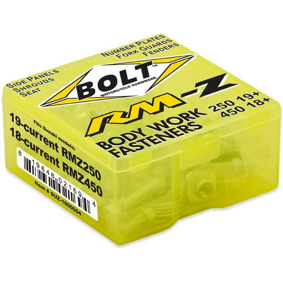 Bolt Mc Hardware Full Plastics Fastener Kit SUZ-0810004