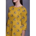 thumbnail image 2 of Bimba Kurtis Droit pour Femmes Robe Longue Kurti Imprimée Manches 3/4 Haut Indien, 2 of 6
