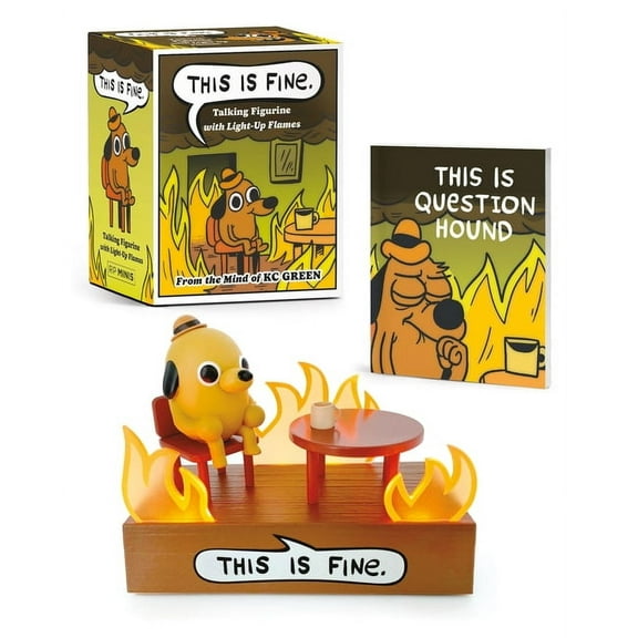 Rp Minis This Is Fine Talking Figurine: With Light and Sound!, (Paperback)