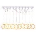thumbnail image 6 of 210 LED Curtain Fairy Lights - 3.9ft x 6.5ft Warm White USB Hanging String Lights with Remote for Indoor Decor, 6 of 10