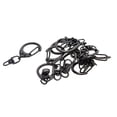 thumbnail image 6 of 10 Pieces Clasp Keychain Zinc Alloy Snap Hook Key Chain Parts For Car Home Keys Organization, , DIY Jewelry, 6 of 7