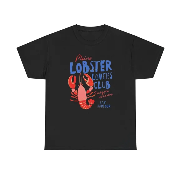 Club des Amateurs de Homard du Maine Côtier Fruits de Mer Patrimoine Atlantique T-Shirt Unisexe D01758, jusqu'à la Taille 5TG
