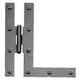 thumbnail image 2 of Acorn Black Smooth Iron H-L Hinge 7/64 Thick. x 7 H x 6-3/4 W in., 2 of 2