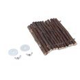 thumbnail image 2 of Juguete De Columpio Para Hámster, Juguete De Hamaca De Madera Para Hámster Seguro Para El Medio Ambiente Con Accesorios Fijos Para Conejillos De Indias Para Otros Animales ANGGREK Cama Semicircular, 2 of 8