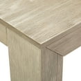 thumbnail image 3 of Plank+Beam Modern Dining Table, Solid Wood Rectangular Kitchen Table for Kitchen/Dining Room, 72", Seashell, 3 of 9