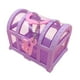 thumbnail image 5 of Caja organizadora de cosméticos, kits portátiles, recuerdos, organización, almacenamiento transparente Violeta, 5 of 9