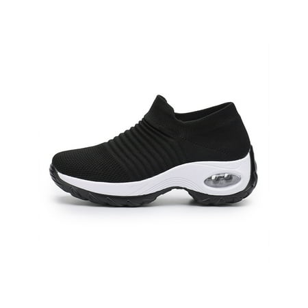

Avamo Women s Fashion Walking Shoes Casual Mesh-Comfortable Air Cushion Sneaker Slip On Sock Shoes