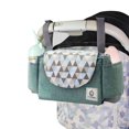 thumbnail image 2 of Bolsa organizadora para cochecito, bolsas multifuncionales para cochecito con portavasos aislado, accesorios para cochecito de bebé, bolsa de almacenamiento para biberones, pañales, teléfono, llaves,, 2 of 8
