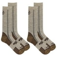 thumbnail image 2 of JEEP Men's Wool Blend Trail Crew Socks - 2 Pair Pack - Breathable, Cushioned Comfort, 2 of 5