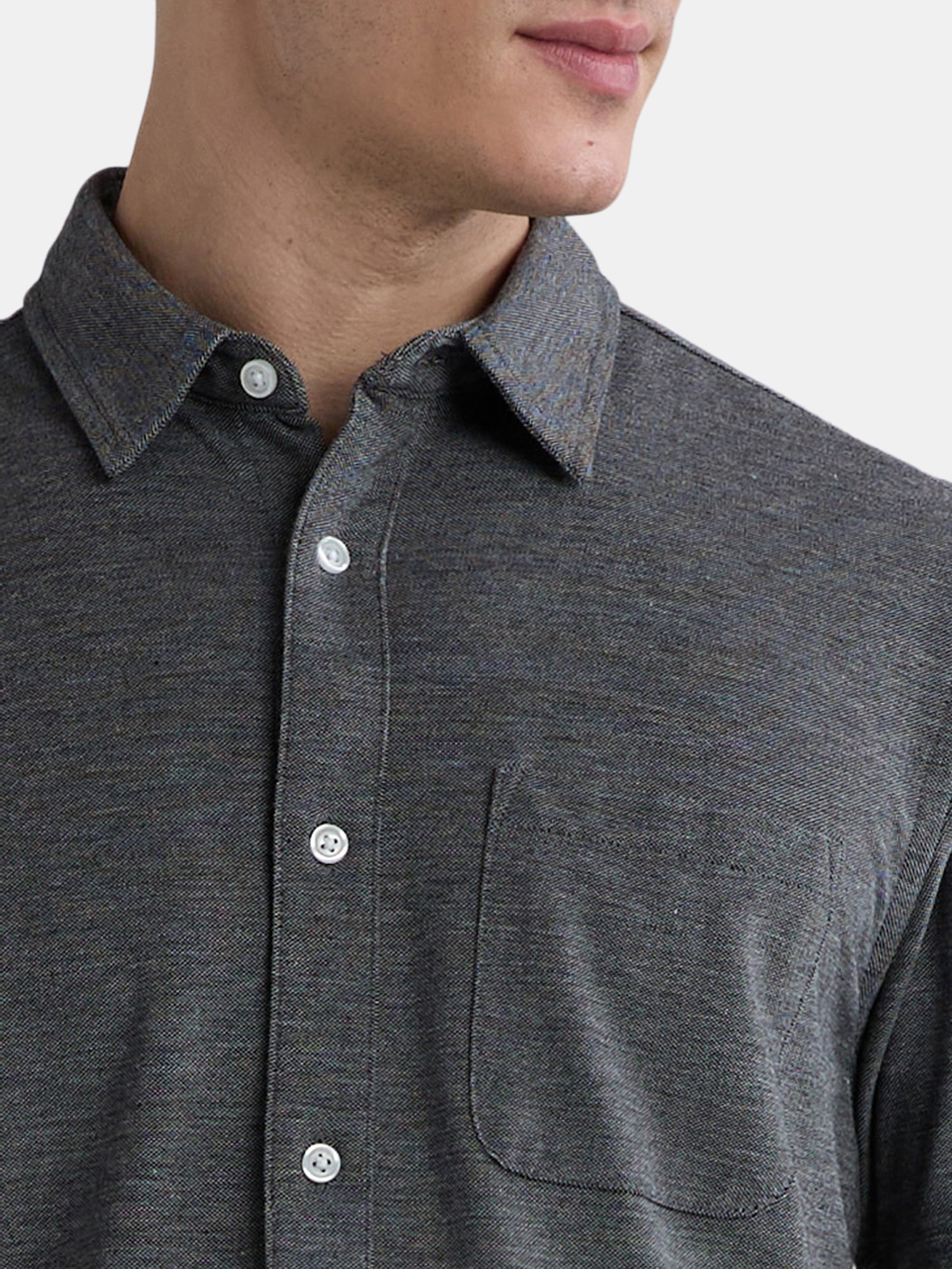 GE KNIT BUTTONDOWN