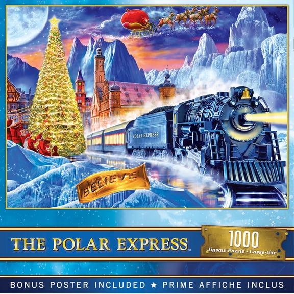 MasterPieces 1000 Piece Christmas Jigsaw Puzzle - The Polar Express