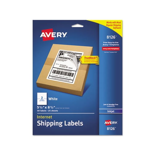 Personalised Sticker Business Labels Self Adhesive 21 Or 65 Per Sheet 