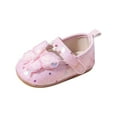 thumbnail image 2 of JTieacloth Baby Sandals For Toddlers Sparkly Shoes Summer Soft Sole Walking Shoes For Breathable Design Girls Flat Sandals,Sizes 13 Toddler(12-18 Months), 2 of 6