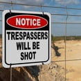 thumbnail image 6 of No Trespassing Sign, 6 of 8