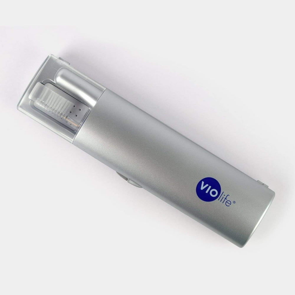 Violife VIO200B Travel Ultraviolet Toothbrush Sanitizer VIO200B, Silver