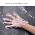 thumbnail image 4 of 100 Unids Guantes Fotográficos Cámara Disparo Desechable Transparente Transparente Espesar Suave Fle Abanopi Protector de mano, 4 of 7