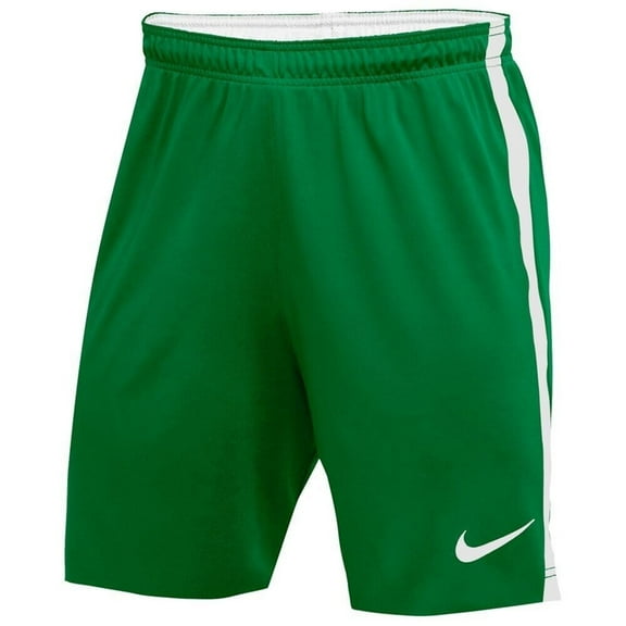 Nike Boys Venom II Soccer Athletic Workout Shorts, Green, Big Kids (8-20), L