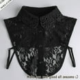 thumbnail image 2 of LoudSung Fake Collar Detachable Half Shirt Blouse False Collar Lace Hollow Out Elegant for Women Girls, 2 of 7
