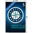 thumbnail image 3 of MLB Seattle Mariners - Logo 16 Wall Poster with Push Pins, 22.375" x 34", 3 of 3