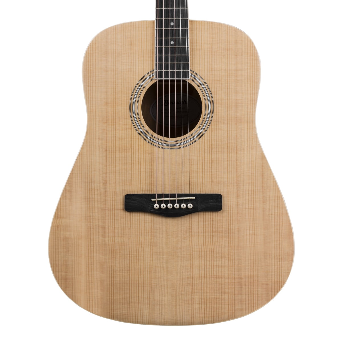 Boroughs B20DNT Beginner Dreadnought Acoustic Guitar Pack, Natural