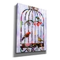 thumbnail image 2 of Epic Graffiti 'Bird Cage' by Artpoptart, Canvas Wall Art, 26"x34", 2 of 8