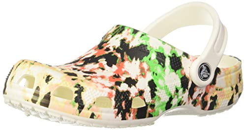 tie dye mania clog