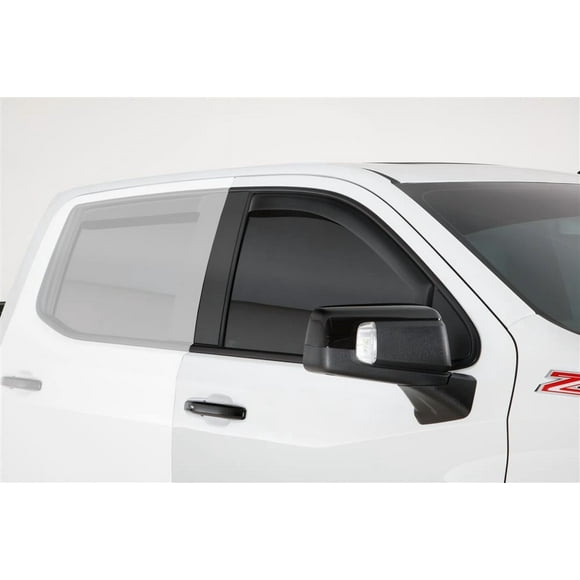 GT Styling Rainguard 83541 Ventgard Snap; Aerodynamic Design; In-Channel; Smoke; Acrylic; Set Of 2