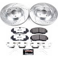 thumbnail image 3 of PowerStop Front Z26 Street Warrior Carbon-Fiber Ceramic Brake Pad and Drilled and Slotted Rotor Kit Fits: HONDA Select Models K5857-26, 3 of 9