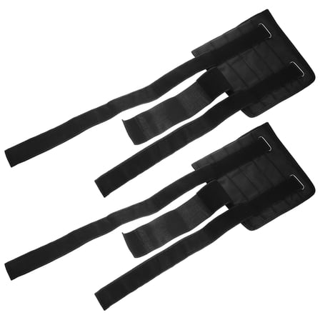 HOMEMAXS  Weighted Gaiter Bag Ankle Weights for Men Wrist Child Man Black