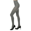 MeMoi Women's Priority Rib Grey Opaque Tights - Mens - Male