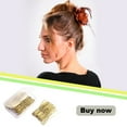 thumbnail image 6 of Wrea 1 Set Fashion Bobby Pins Simple Style U-shaped 6mm Metal Elastic Multicolor Accessories Valentines Day Barrettes for Women Gold/100pcs, 6 of 10