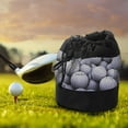 thumbnail image 4 of CHIKANSTORE Golf Balls Storage Bag,Nylon Mesh Drawstring Golf Pouch Organizer,Durable & Lightweight Shag Bag for Storing Golf Balls, Perfect for Golfers & Practice, 4 of 7