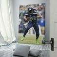 thumbnail image 3 of Marshawn Lynch Canvas Poster Picture Print Wall Art Poster Painting Canvas Posters Artworks Gift Room Aesthetic 12x18inch(30x45cm), 3 of 6