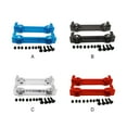 thumbnail image 2 of fastboy Exquisite Workmanship Rear Bumper For ECX 1/12 RC RGT 136100 Style And Exquisite Workmanship. Made Of Aluminium Alloy silver 1Set, 2 of 6