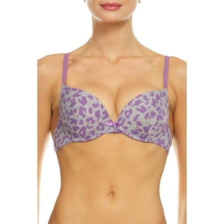 

dELiA s Women s Push-Up Plunge Bra Set 2-Pack Purple Combo 38B